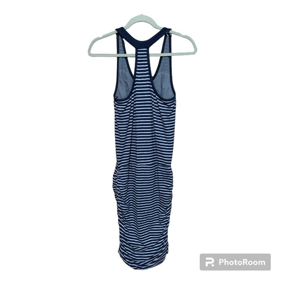 Athleta Striped Racerback Tank Dress Size S - Picture 3 of 7